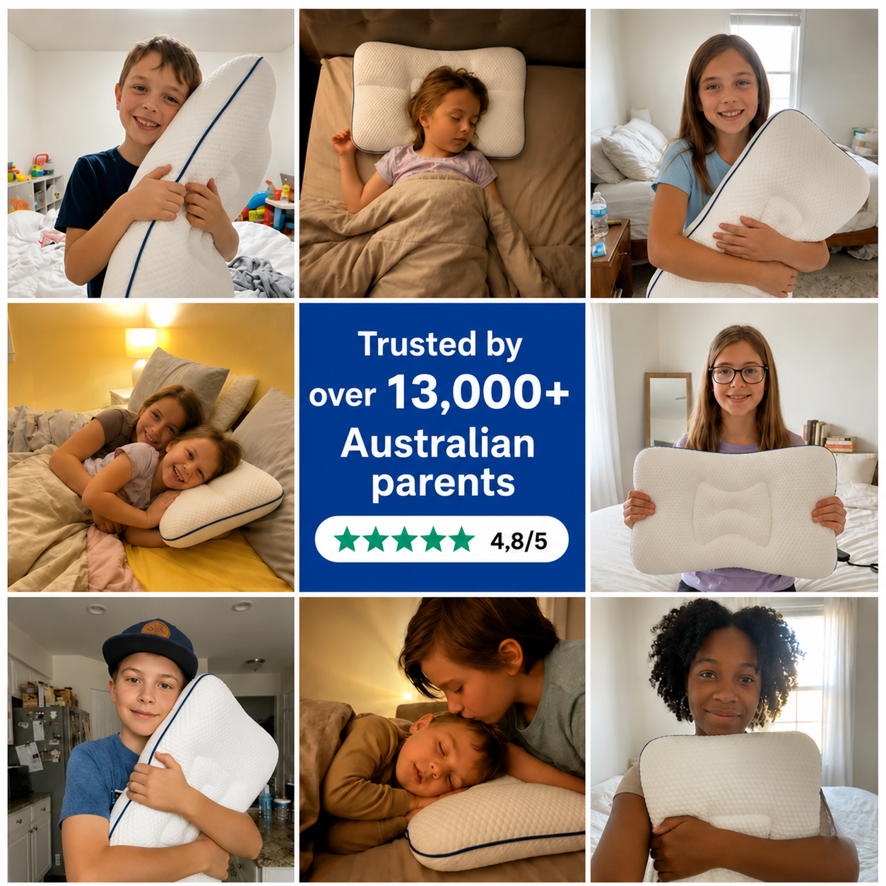 Serenia • The Postural Pillow for Children
