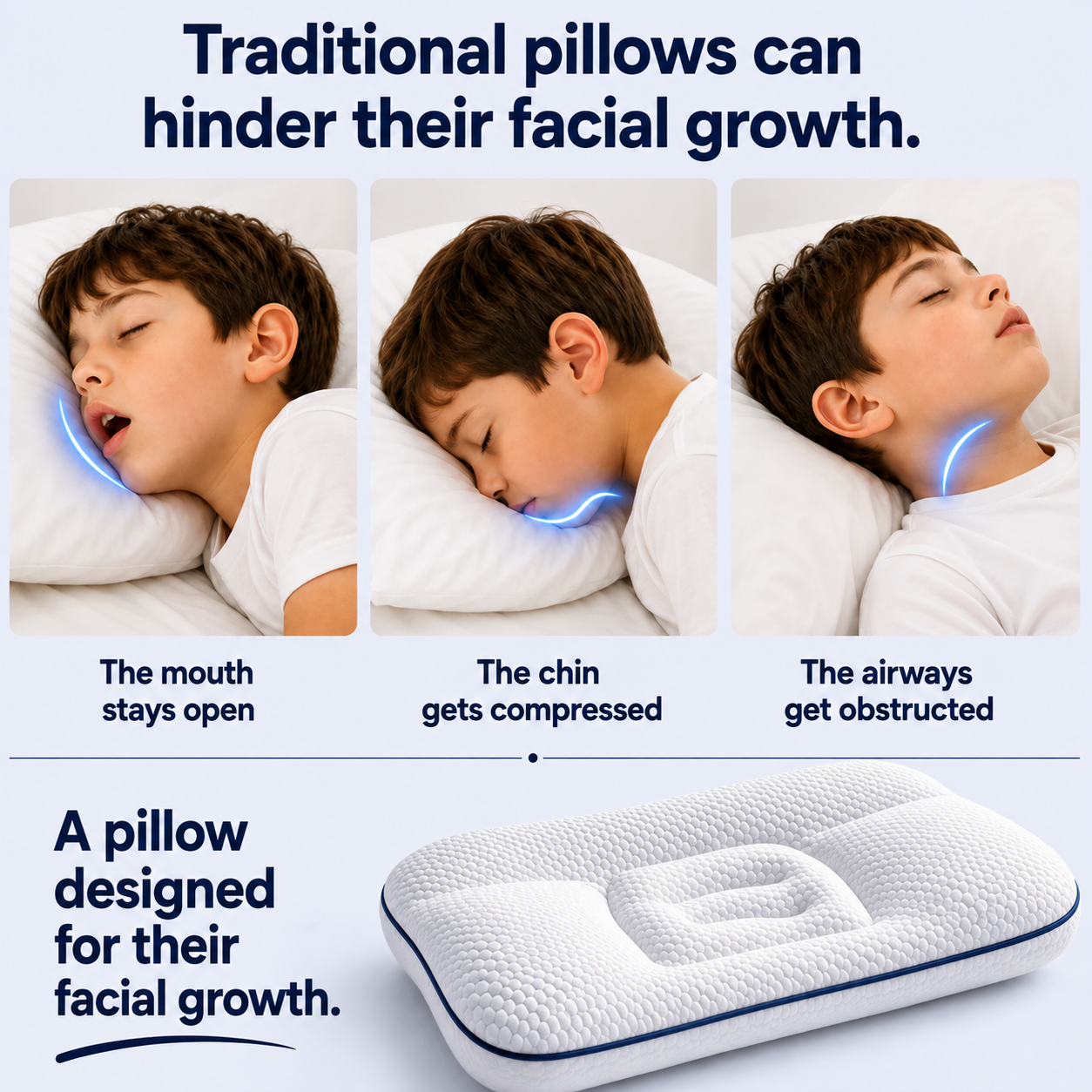 Serenia • The Postural Pillow for Children